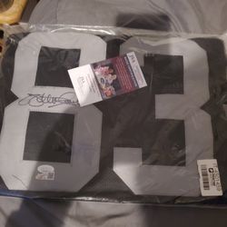 Raiders Gault Signed Jersey With Coa