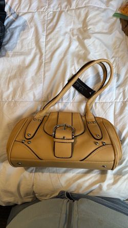Nude beige purse