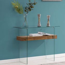 Glass Console Table 