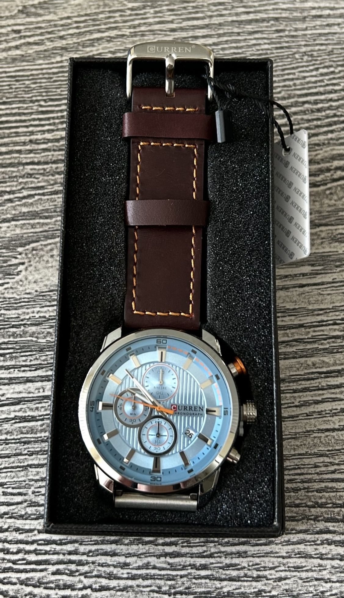 Men’s Chronograph Watch- Brand New- Low Price. $15
