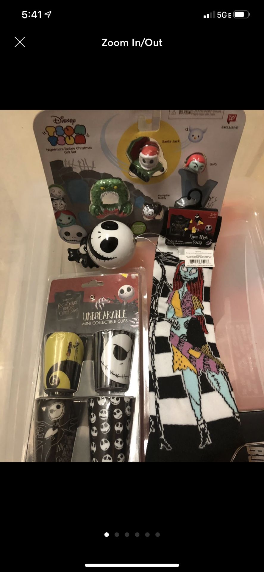 Nightmare before Christmas collectibles