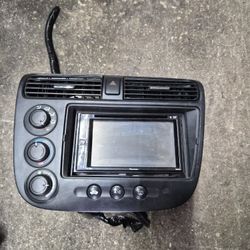 05 Honda Civic Double Din Radio An Parts 