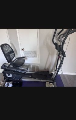 Electric elliptical and recumbent