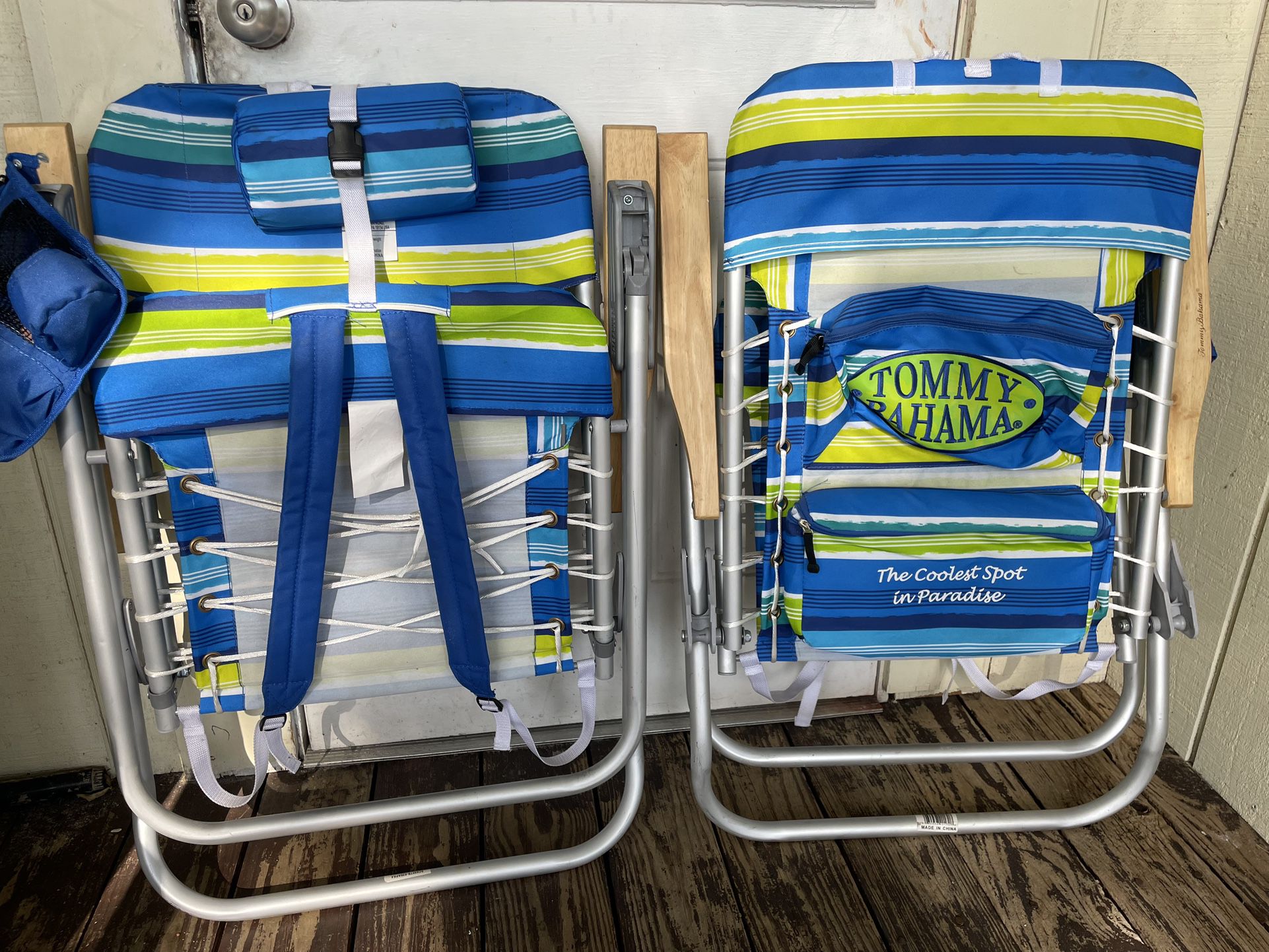 Tommy Bahama Backpack Beach Chairs
