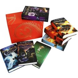 J.K. Rowling Harry Potter Complete Collection 7 Book Box Set