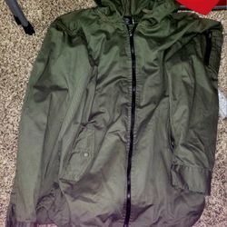 Womens 2XL Green Coat