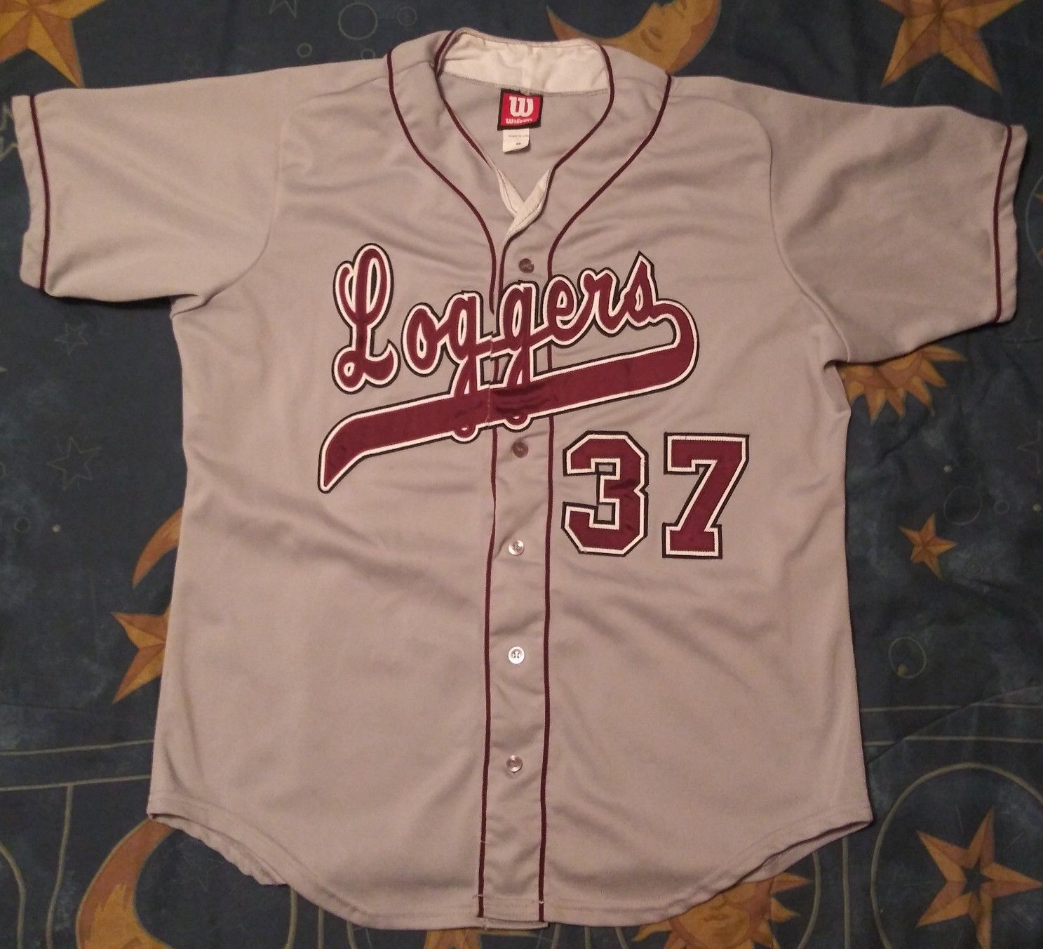 Puget Sound Loggers all stitched Baseball jersey