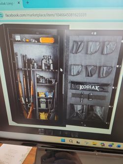 Safe Kodiak long-gun w/ electric lock