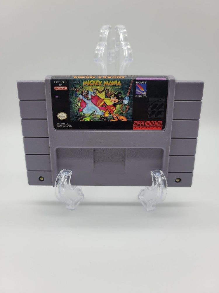 Super Nintendo Mickey Mania 