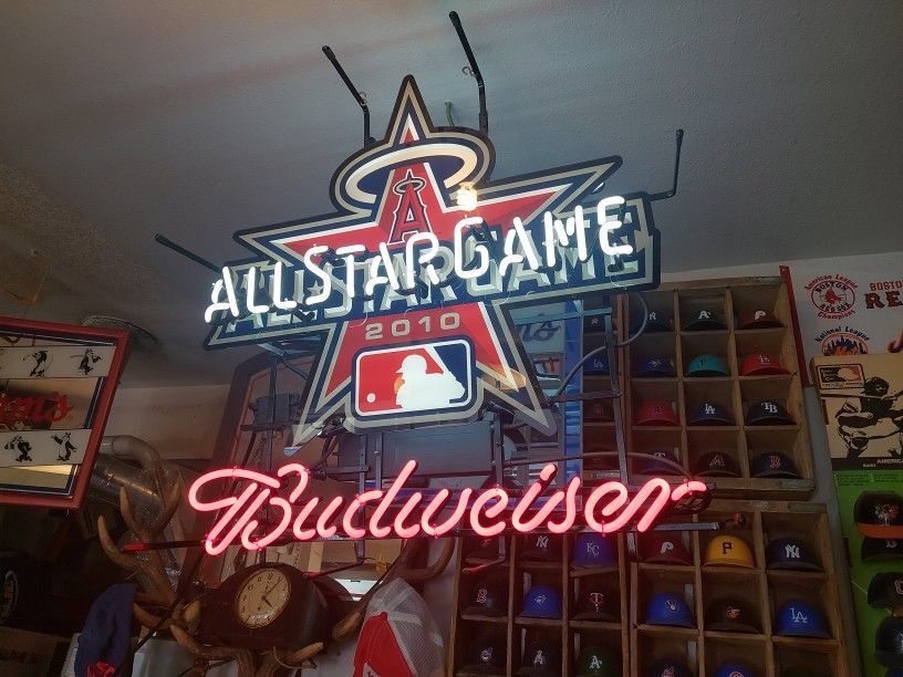 2010 Budweiser All-star Neon Sign