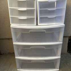 Sterilite Brand 3 Drawer Organizer Set Of 3