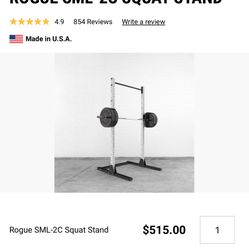 Rogue squat Rack