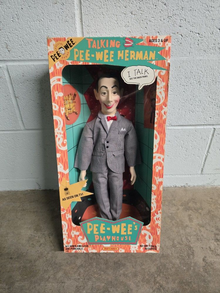 Pee wee herman collectibles sale