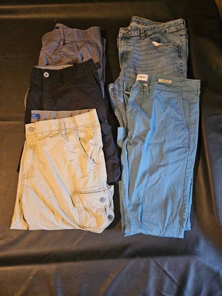 Men's Pants And Shorts Size 38