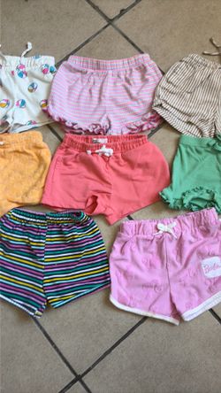 Toddler girl clothes size 2t shorts bundle (8pcs)