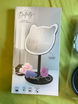 Kitty Cat Makeup Light Up Vanity Mirror