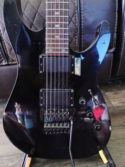 LTD KH-202 Black Electric Guitar, great shape asking 250 obo.