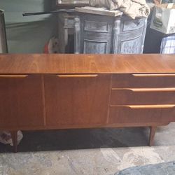 1960's ANTIQUE  CREDENZA NEWLY RESTORED