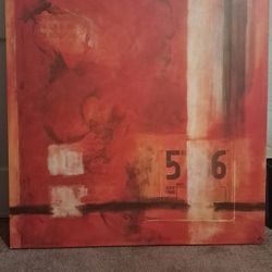 (**Moving Sale****Extra Large Canvas Oil Paintings  $30 For Both
