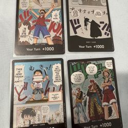 One Piece TCG Don Cards 