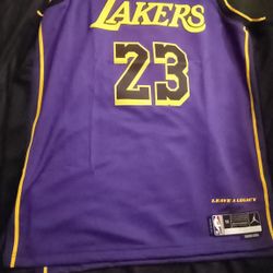 LAKERS LEBRON JAMES JERSEY 