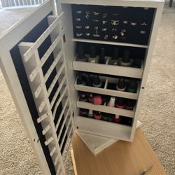 Jewelry Box Spinning Mirror 