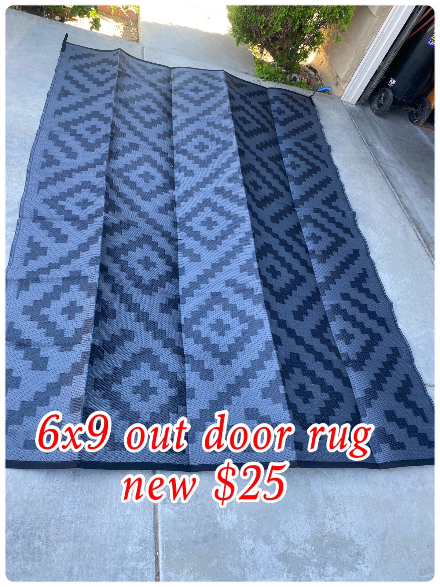 Outdoor Rug New $25