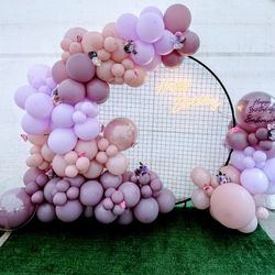 Dusty Ballon Garland 