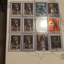 ALONZO MOURNING ROOKIE LOT 