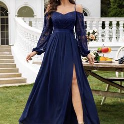 Navy Bridesmaid Dress