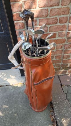 Used Golf Golf Clubs and Bag for Beginners