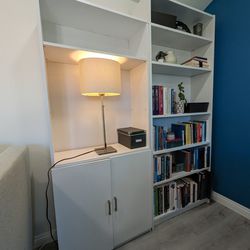 White IKEA Billy Bookcase