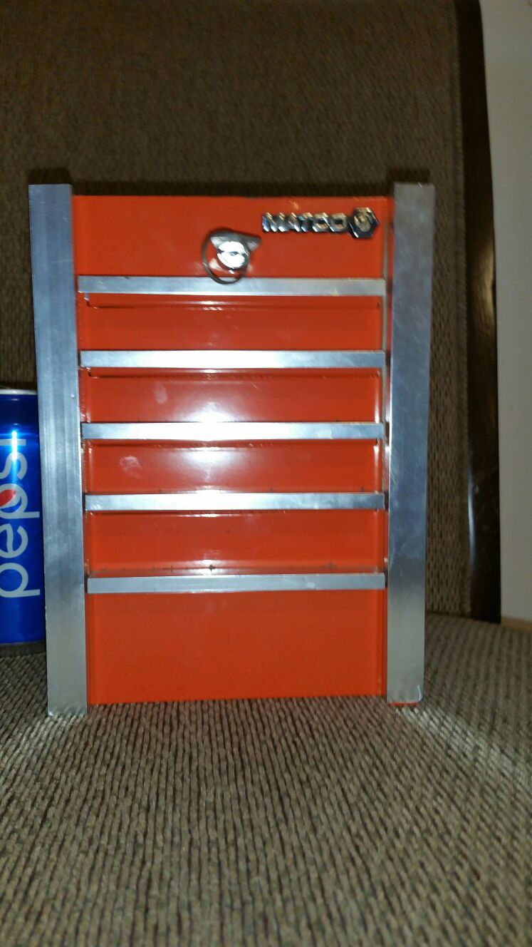 Matco Tools Collectible Mini Toolbox Coin Bank Piggy Bank Collector..