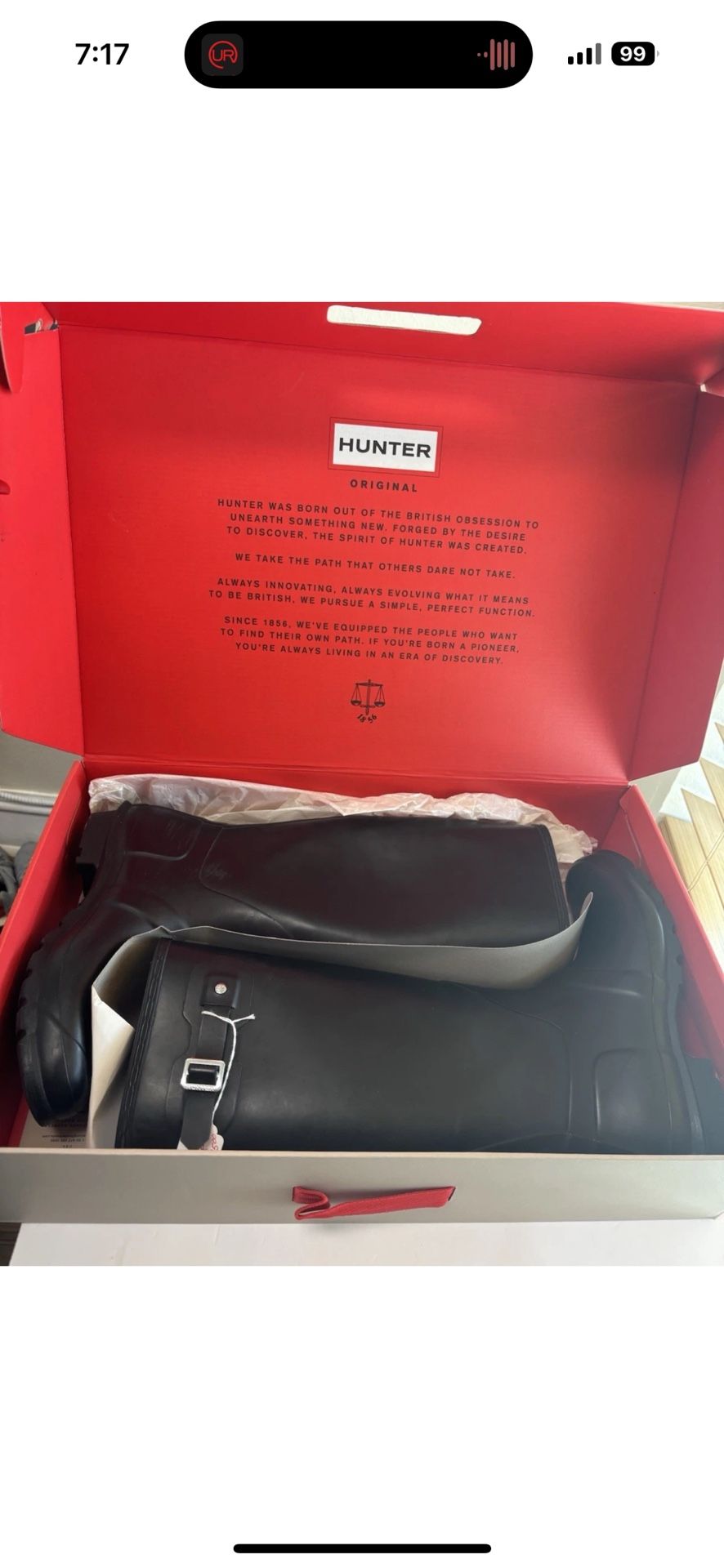 Hunter Women’s Original Waterproof Rain Boots