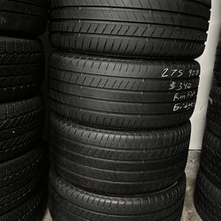 Used tires 275/40/20