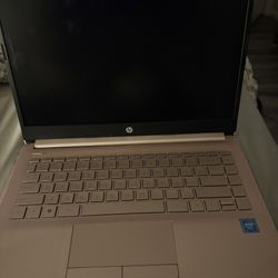 Hp Rose Gold “14 Laptop