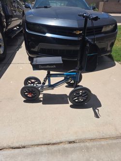 All terrain knee scooter