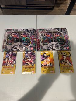One Piece TCG Sealed Lot – Illustration Boxes + OP-17 Boosters