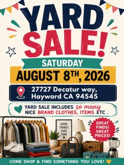 Yard sale