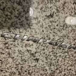 "CHARGER" Emblem