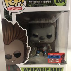 Funko Pop! TV Werewolf Bart!!!