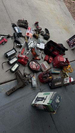Assorted Tools.