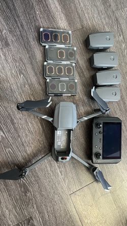 DJI Drone - Mavic 2 Pro - 4 Battery + Polar Pro ND set + fast charger