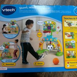 Brand New Vtech basketball and soccer