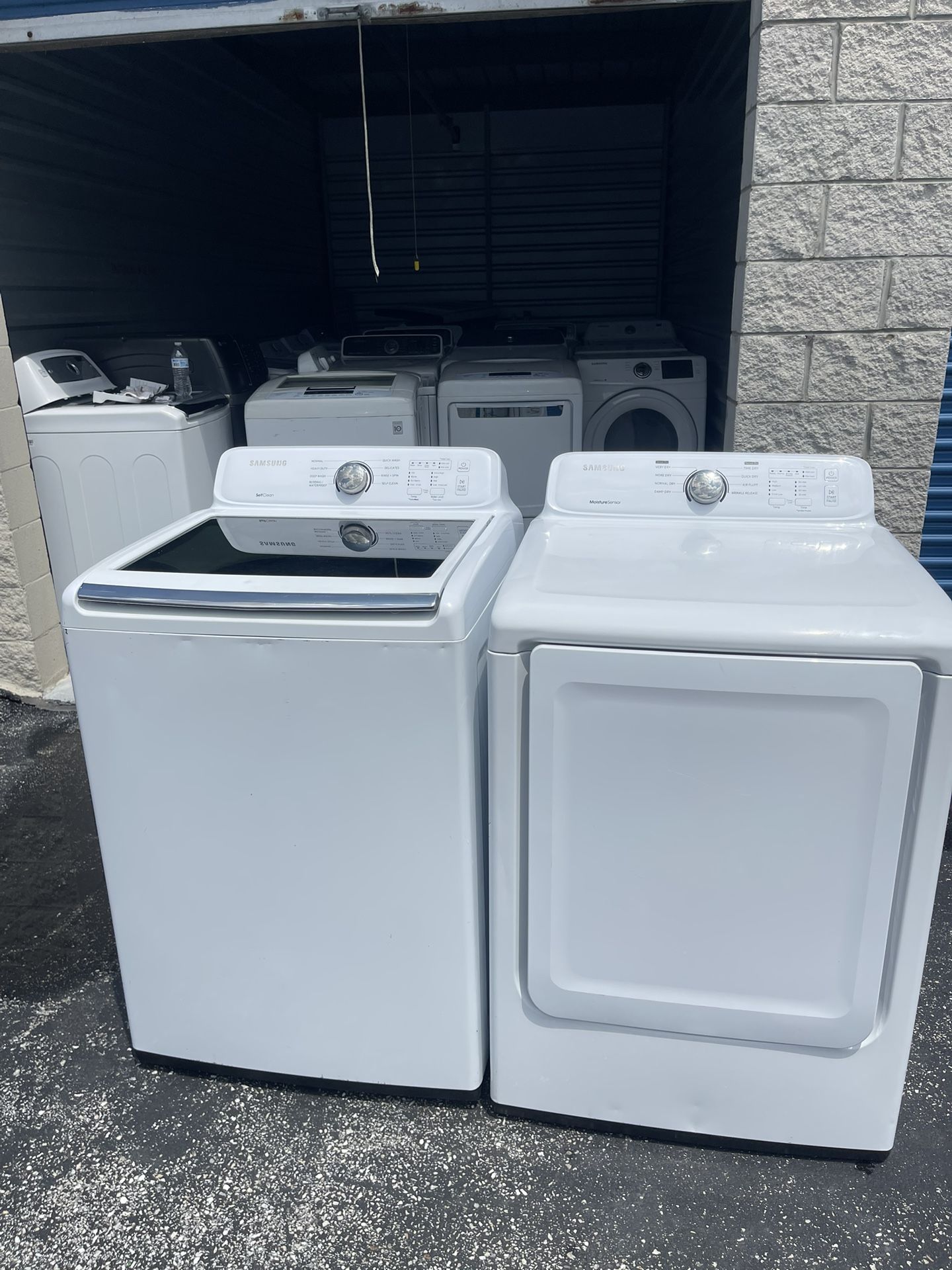 Samsung Washer And Dryer Set 