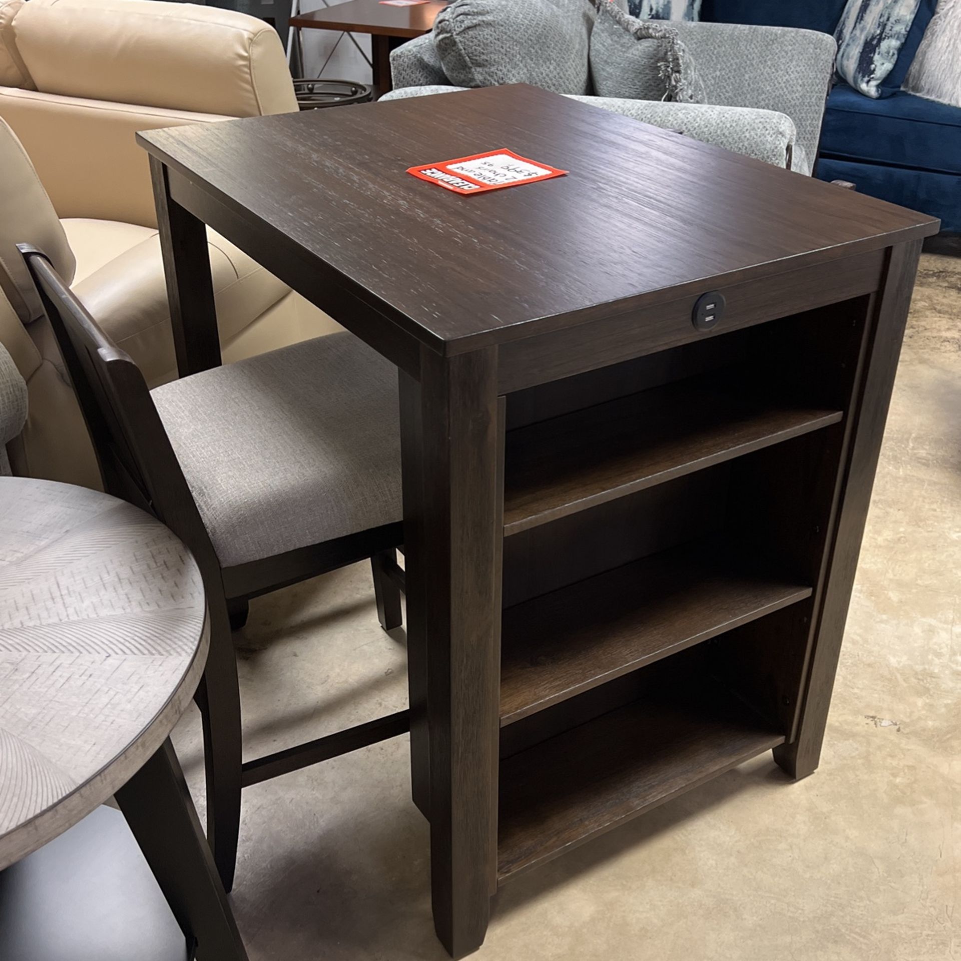Table and two stools for 399 brand new