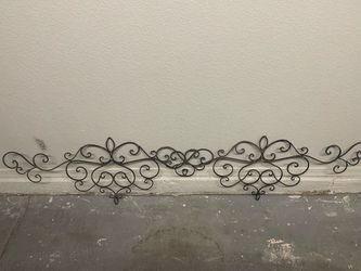 Steel Floral Wall Decor