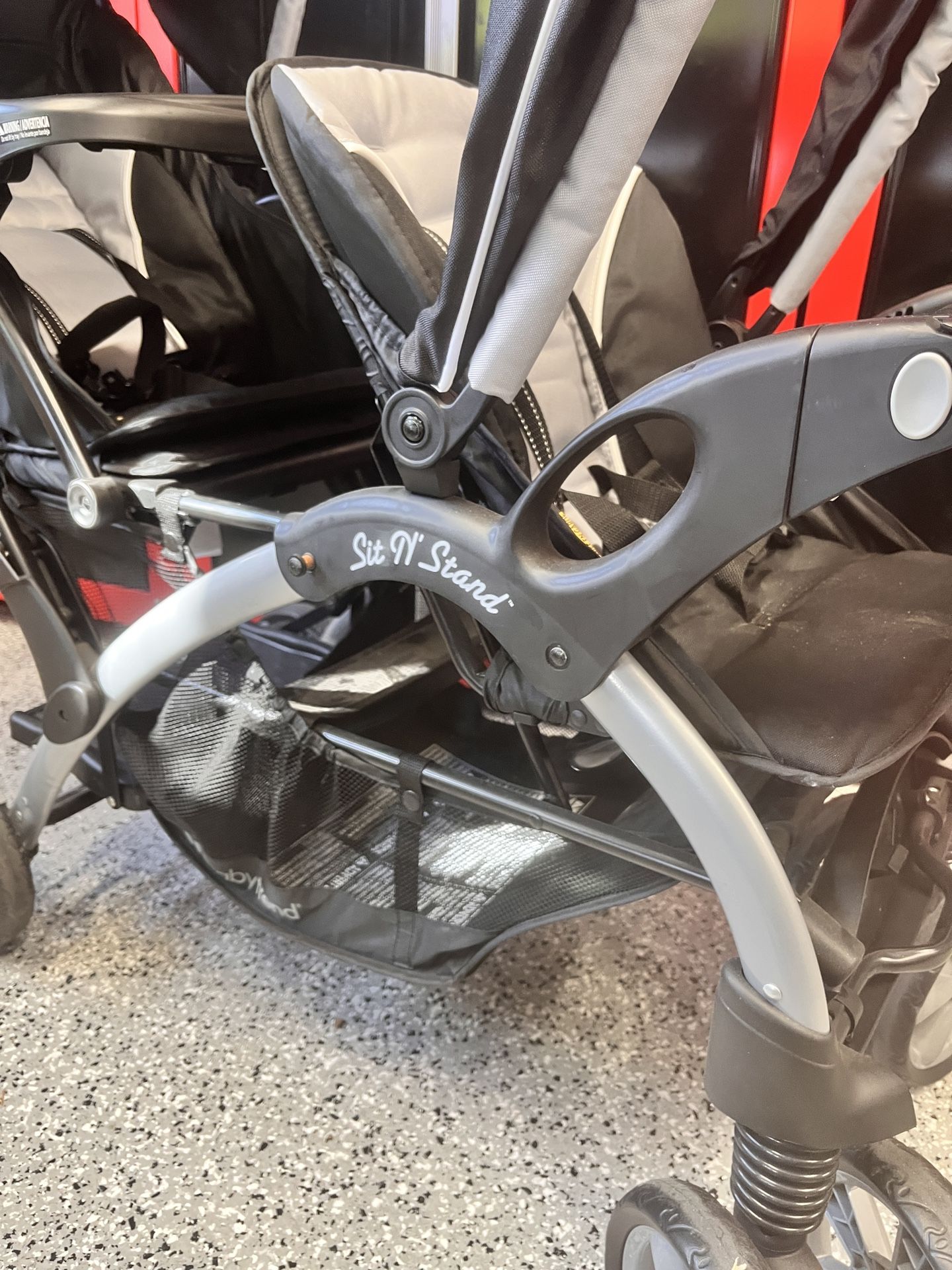 Sit N Stand Double Stroller