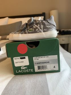 Lacoste baby shoes