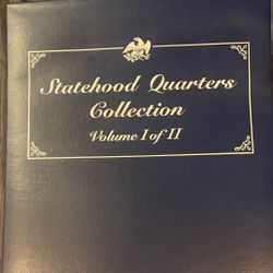 Statehood Quarter Collection Vol 1 Postal Commemorative Society Coin and Stamp Book